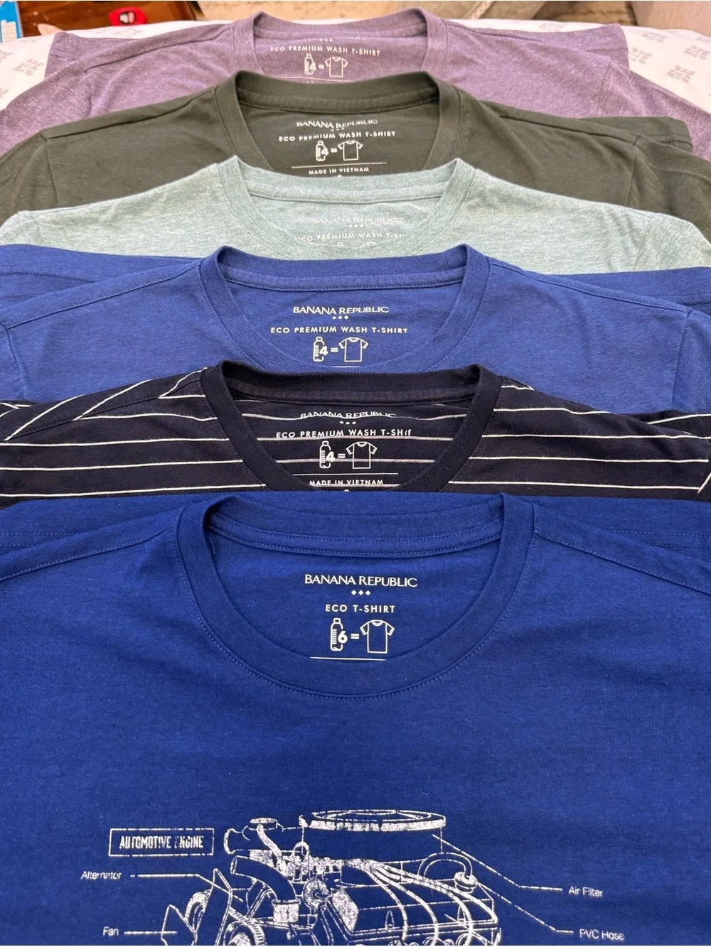 BR Men's Eco Premium T-Shirt (Pack of 6)